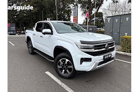 White 2023 Volkswagen Amarok Ute Tray TDI500 STYLE 4X4