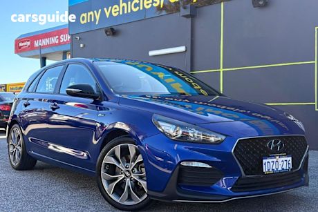 Blue 2019 Hyundai I30 Hatchback N Line
