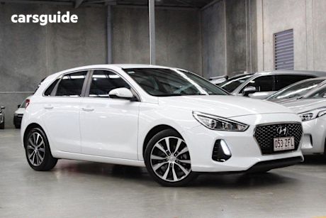 White 2019 Hyundai I30 Hatchback Elite
