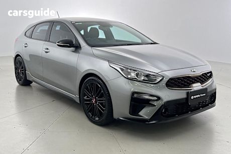 Grey 2019 Kia Cerato Hatchback GT (turbo)