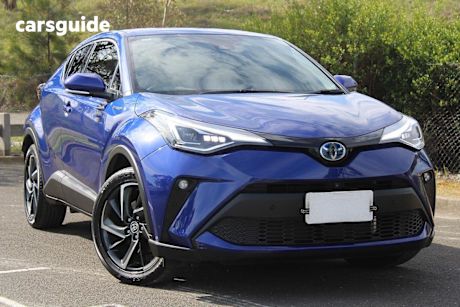 Blue 2023 Toyota C-HR SUV KOBA F