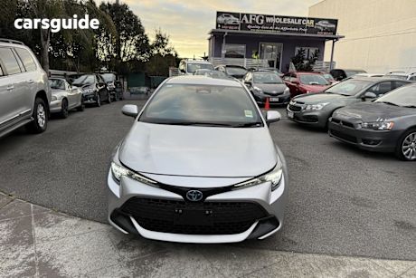 Silver 2022 Toyota Corolla Hatchback Ascent Sport Hybrid