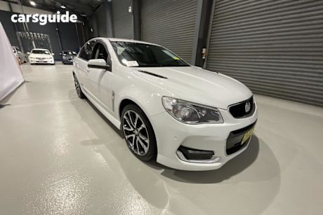 White 2016 Holden Commodore Sedan SS-V