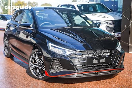 Black 2024 Hyundai I20 Hatchback N TTR