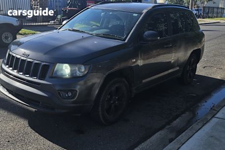 Black 2014 Jeep Compass Wagon Blackhawk