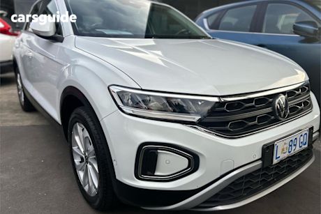 White 2023 Volkswagen T-ROC Wagon Tsi110 Citylife