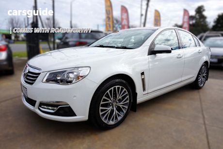 White 2016 Holden Calais Sedan