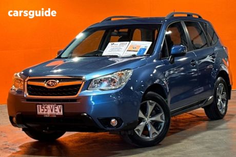 Blue 2014 Subaru Forester Wagon 2.5I