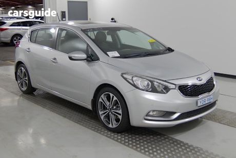 Silver 2015 Kia Cerato Hatchback SLI
