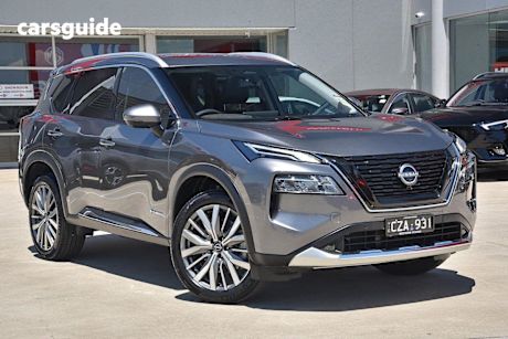 Grey 2025 Nissan X-Trail SUV TI-L E-POWER 4WD