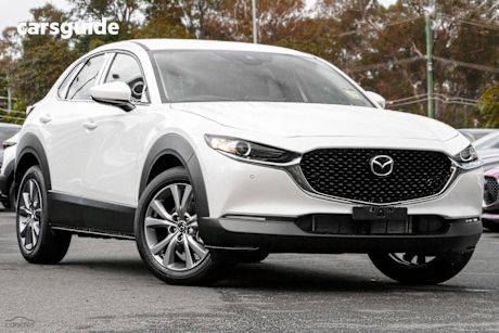 White 2024 Mazda CX-30 Wagon G20 Touring Vision (fwd)