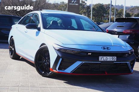 Blue 2024 Hyundai I30 Sedan N Premium