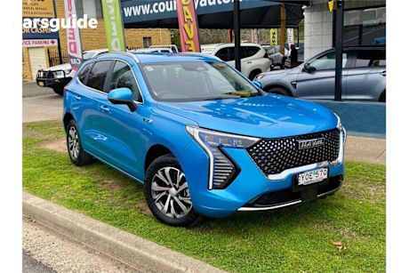 Blue 2023 GWM Haval Jolion Wagon LUX Hybrid