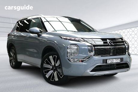 Grey 2025 Mitsubishi Outlander Wagon Exceed Tourer 5 Seat (awd)