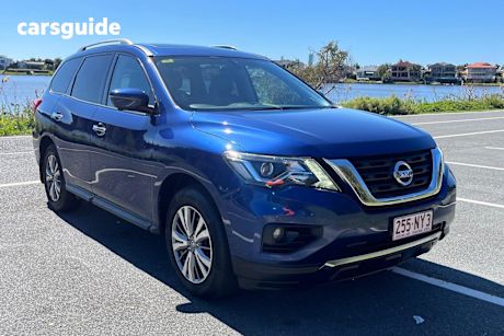 Blue 2019 Nissan Pathfinder Wagon ST-L (2WD) N-Trek Special Edtn