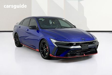 Blue 2024 Hyundai I30 Sedan N Premium