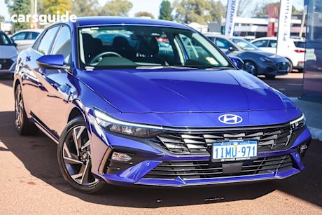 Blue 2024 Hyundai I30 Sedan Elite
