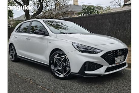 White 2024 Hyundai I30 Hatch N LINE F