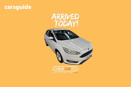 White 2016 Ford Focus Hatchback Trend