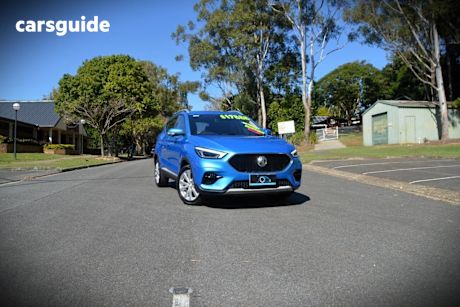 Blue 2022 MG ZST Wagon Core