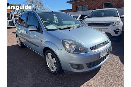 Blue 2006 Ford Fiesta Hatch GHIA WQ