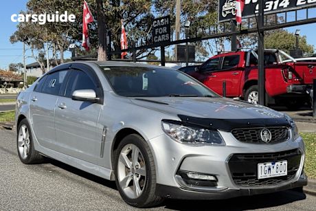 Silver 2016 Holden Commodore Sedan SV6