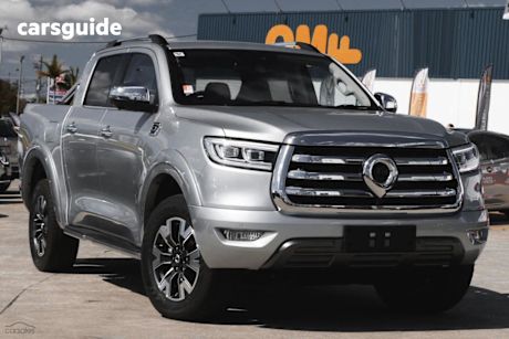 Silver 2022 GWM UTE Dual Cab Utility Cannon-L (4X4)