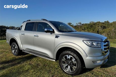 Silver 2021 GWM UTE Dual Cab Utility Cannon-X (4X4)