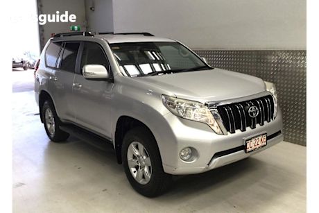 Silver 2015 Toyota Landcruiser Prado SUV GXL 4X4