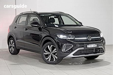 Black 2025 Volkswagen T-Cross Wagon 85TSI Style