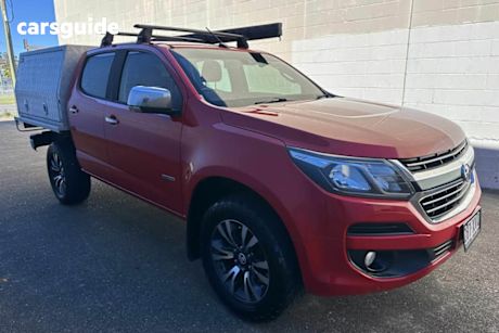 Red 2017 Holden Colorado Crew Cab Pickup Ltz (4X4)