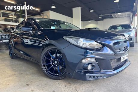 Blue 2014 Mazda 3 Hatchback SP25 GT