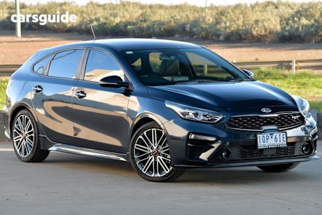Blue 2019 Kia Cerato Hatchback GT Safety Pack