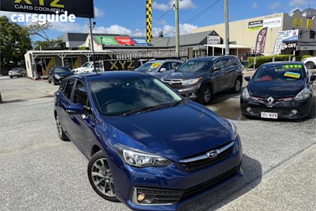 Blue 2021 Subaru Impreza Hatchback 2.0I-L (awd)