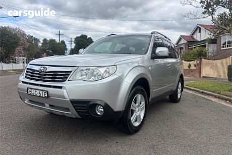 Silver 2009 Subaru Forester Wagon Xs Premium