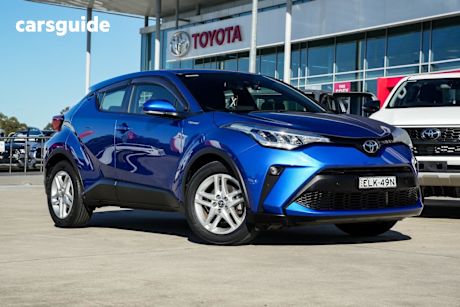 Blue 2020 Toyota C-HR Wagon GXL (2WD)