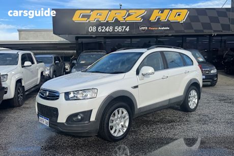 White 2015 Holden Captiva Wagon 7 Ls Active (Fwd)