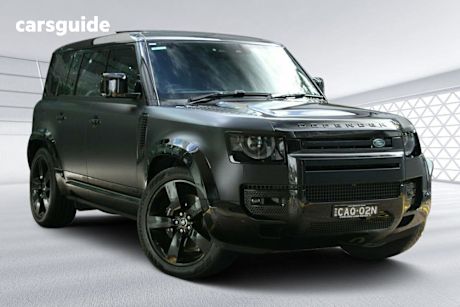 Black 2024 Land Rover Defender Wagon 110 P525 V8 (386KW)
