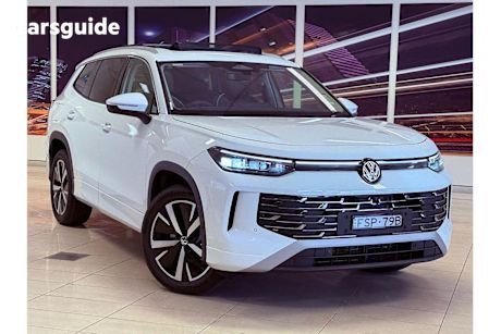 White 2025 Volkswagen Tayron SUV 150TSI ELEGANCE 4WD