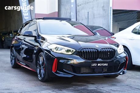 Black 2022 BMW 128TI Hatchback