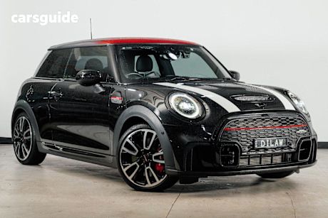Black 2022 Mini Cooper Hatchback JCW Classic 3D Hatch