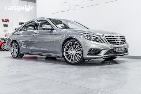 Silver 2014 Mercedes-Benz S350 Sedan CDI Bluetech