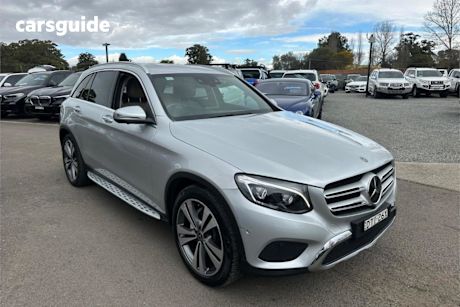 Silver 2017 Mercedes-Benz GLC250 Wagon D