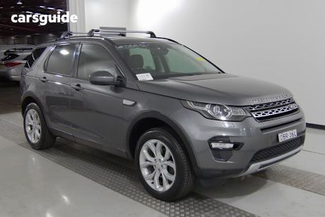 Grey 2015 Land Rover Discovery Sport Wagon TD4 HSE