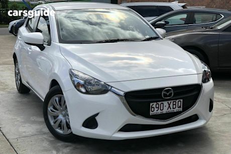 White 2017 Mazda 2 Hatchback NEO