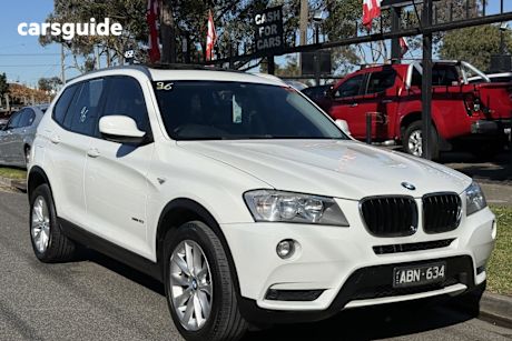 White 2014 BMW X3 Wagon Xdrive 20I