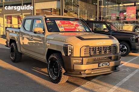 Brown 2025 Kia Tasman Double Cab Pick Up S (4X4) (std) Body Fender