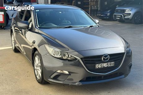 Grey 2014 Mazda 3 Hatchback Touring