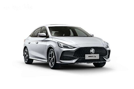 White 2024 MG MG5 Sedan Essence