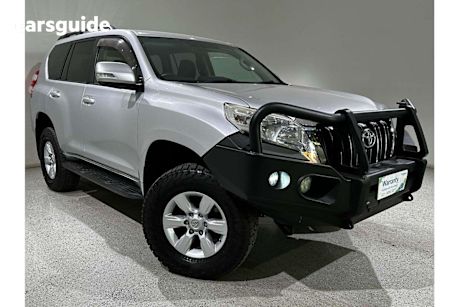 Silver 2014 Toyota Landcruiser Prado SUV GXL 4X4